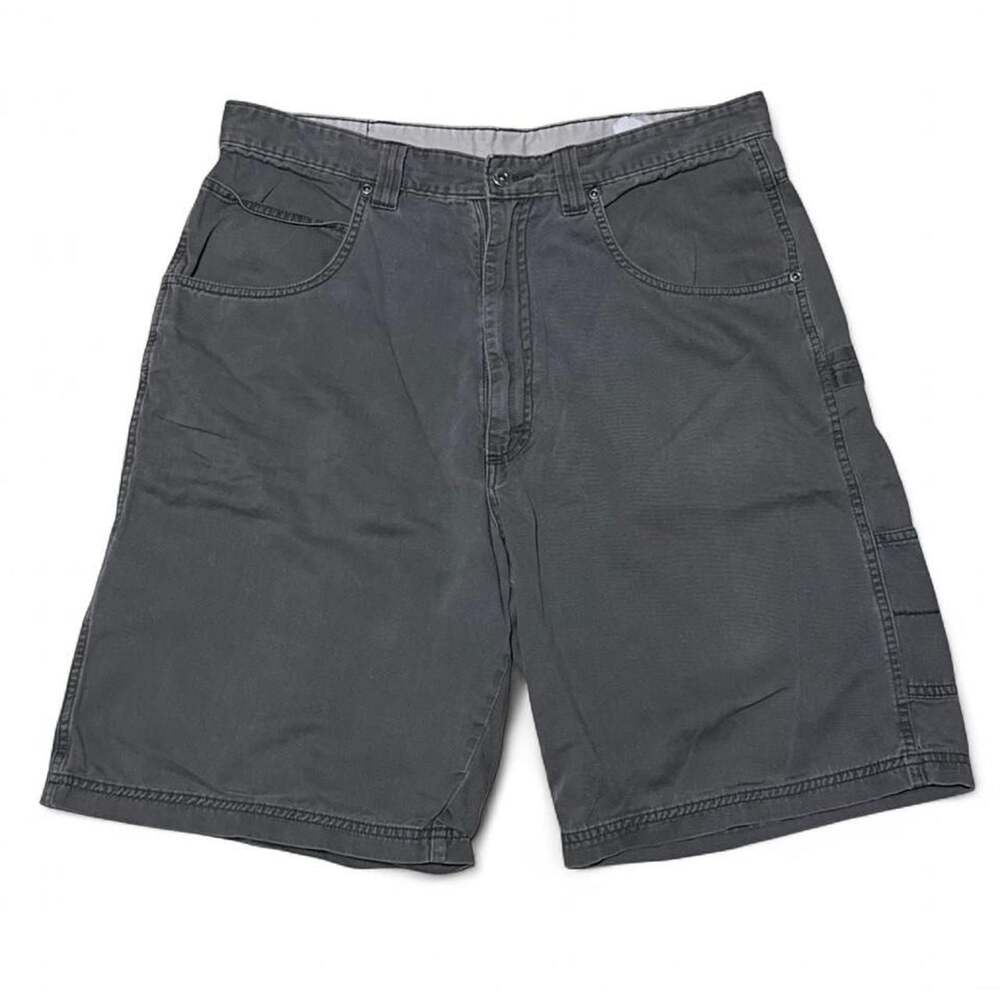 Wrangler Hero Originals Dark Gray Cargo Utility Shorts - Picture 2 of 7